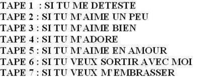 les meufs r&eacute;pond&eacute;